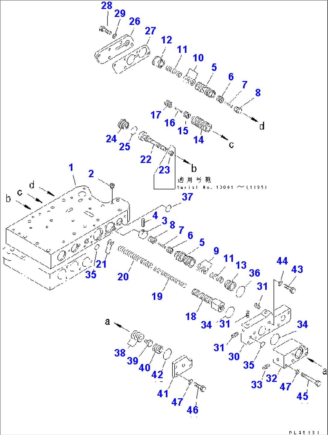 TRANSMISSION CONTROL VALVE (1/5)