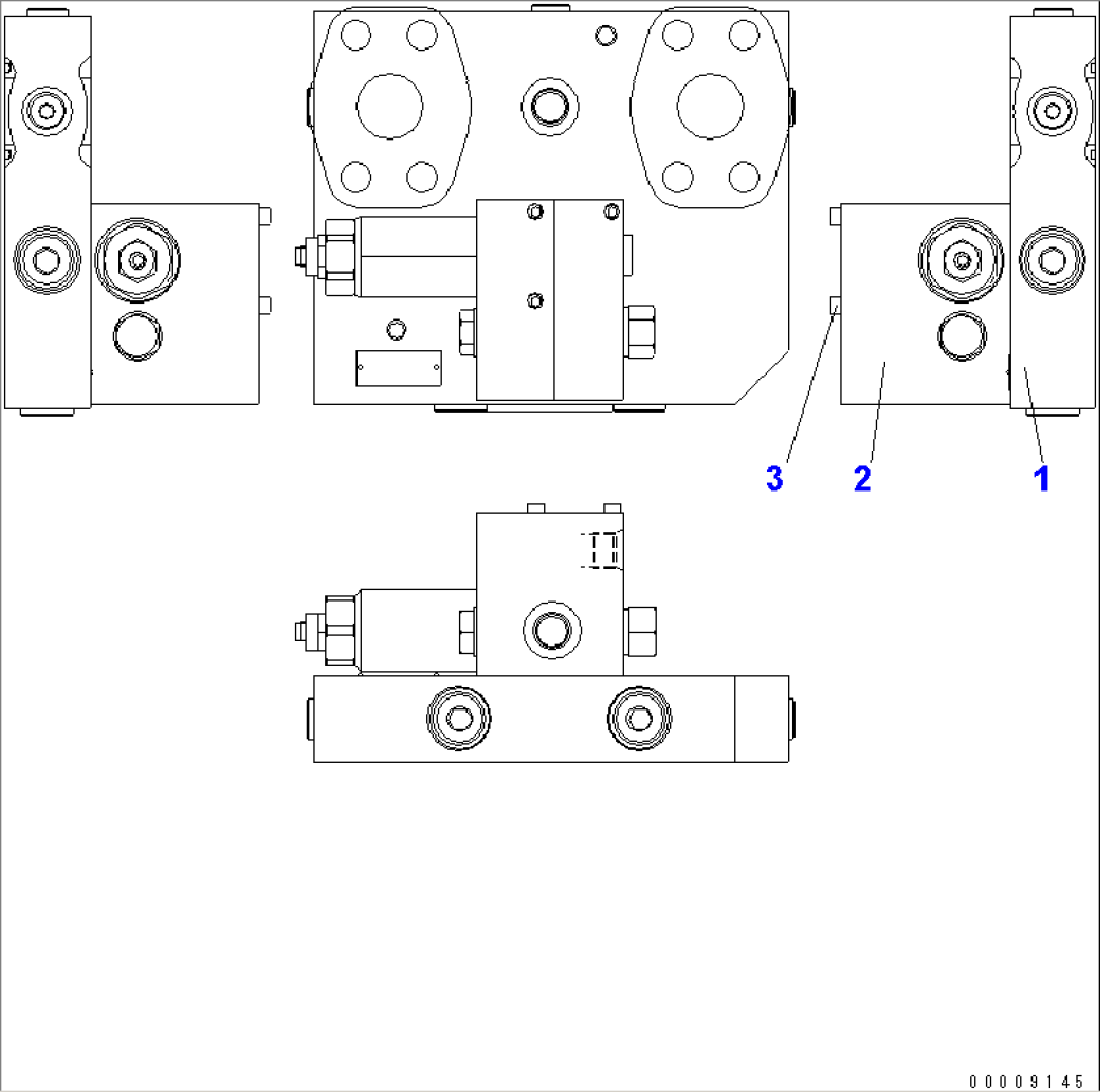 AUXILIARY STEERING VALVE (1/4)