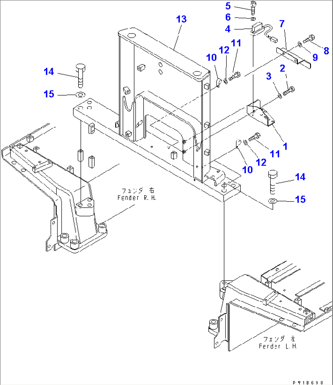 SENSOR AND BRACKET