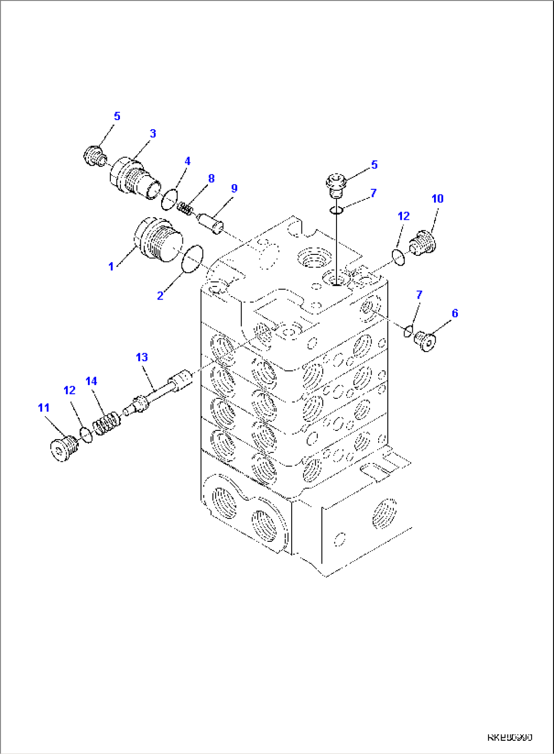 CONTROL VALVE (SUPER HIGH FLOW) (9/13)