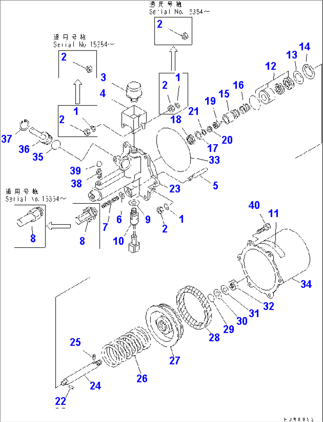 AIR SYSTEM (AIR MASTER CYLINDER) (INNER PARTS)