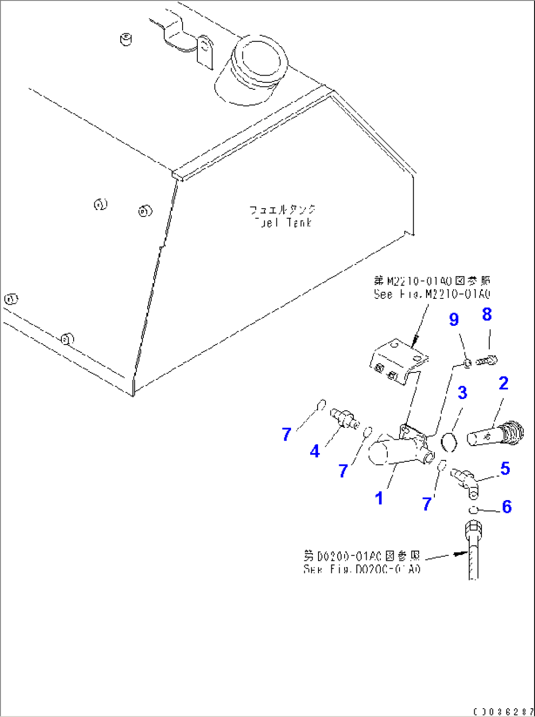 ADDITIONAL FUEL STRAINER (FOR TRIMMING DOZER)