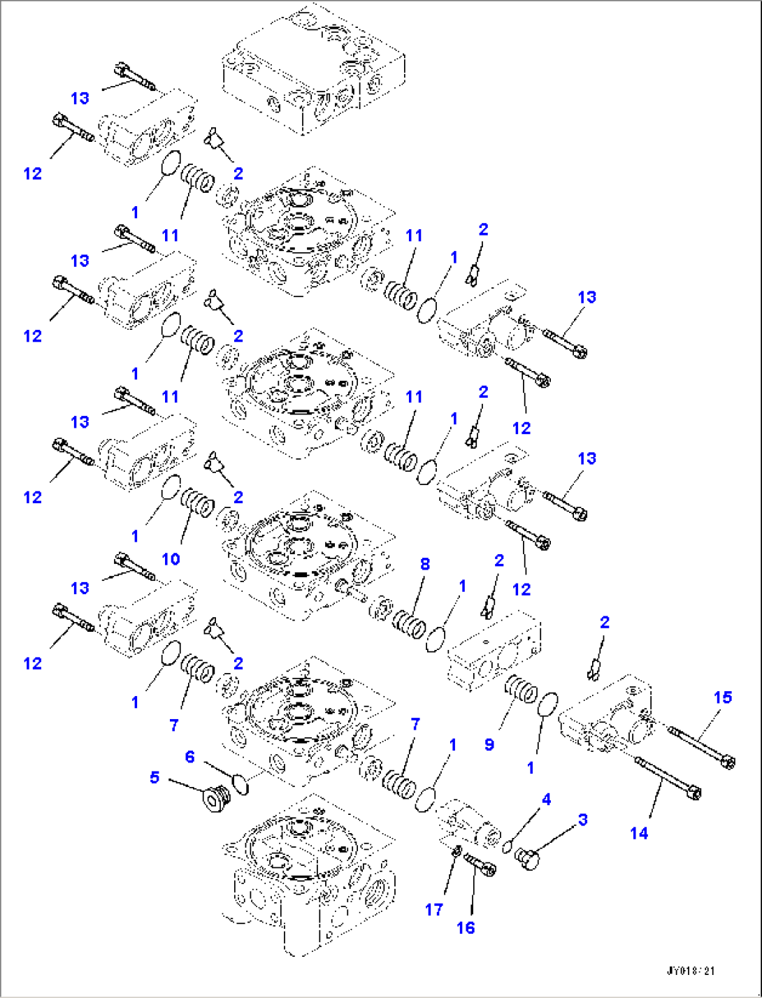 Control Valve, 4-Valve (4/10) (#30001-)