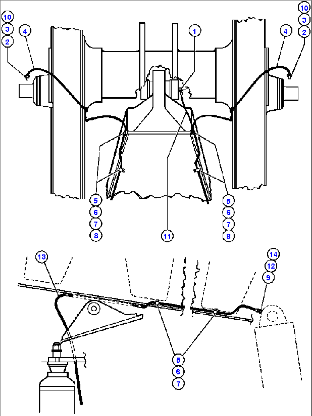 REAR LUBRICATION GROUP