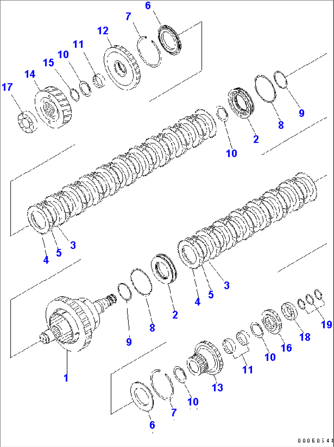 TRANSMISSION (2ND AND 3RD CLUTCH)