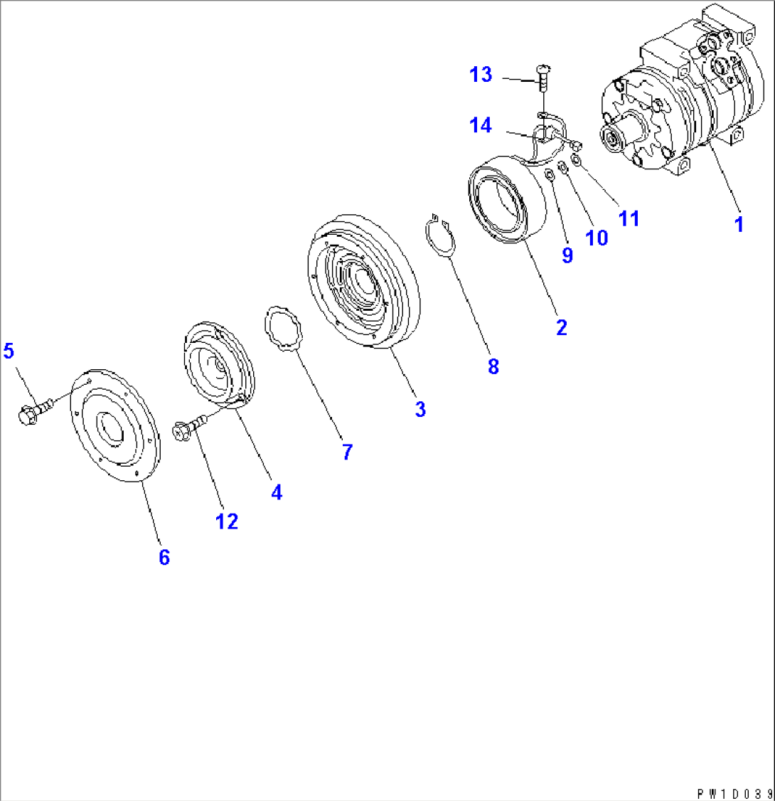 COMPRESSOR ASSEMBLY (FOR AIR CONDITIONER)