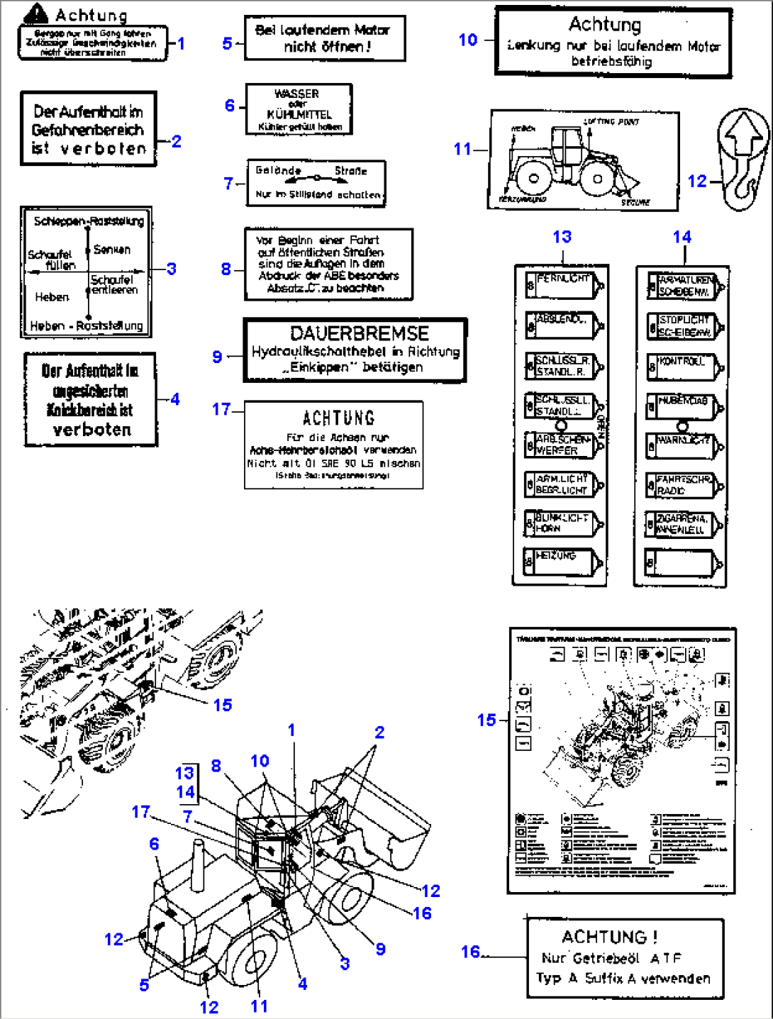 DECALS, GERMAN