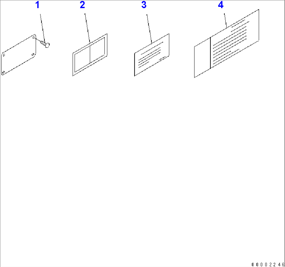 NAME PLATE AND CAUTION (JAPANESE-ENGLISH) (REGULATION OF EPA 2ND AND EU 2ND)(#311222-)
