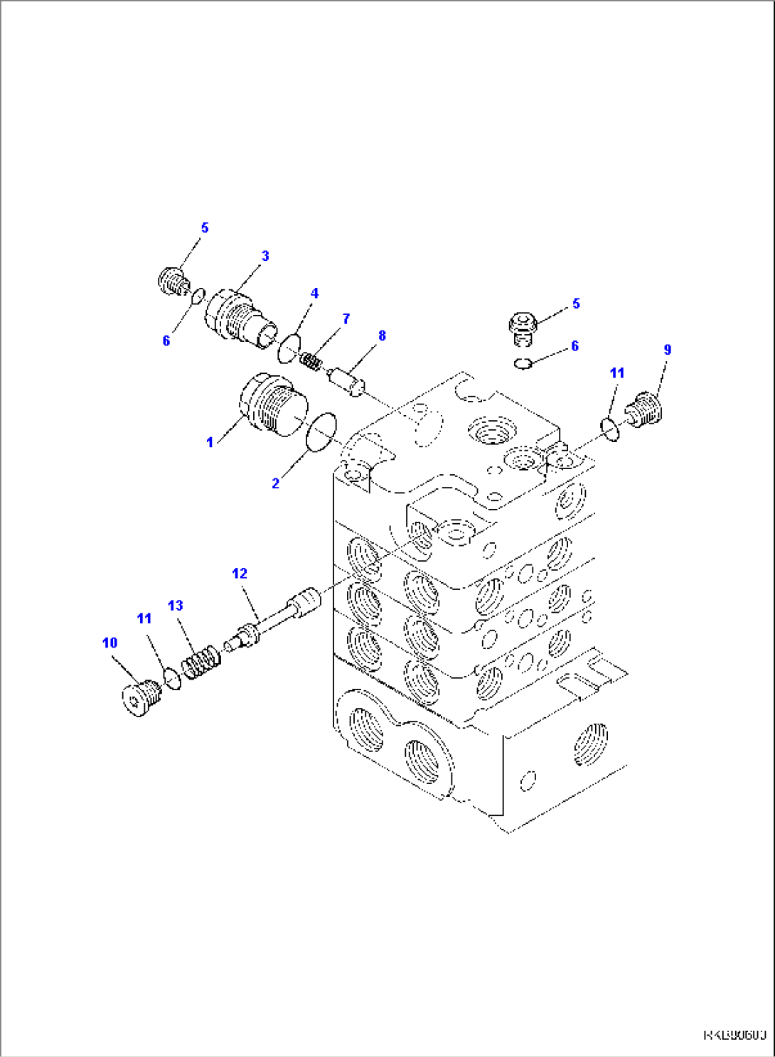 CONTROL VALVE (HIGH FLOW) (9/11)