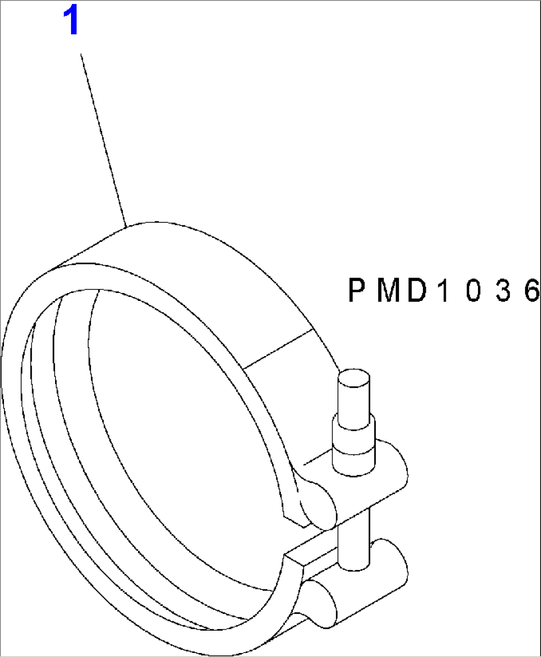 EXHAUST CONNECTOR CLAMP