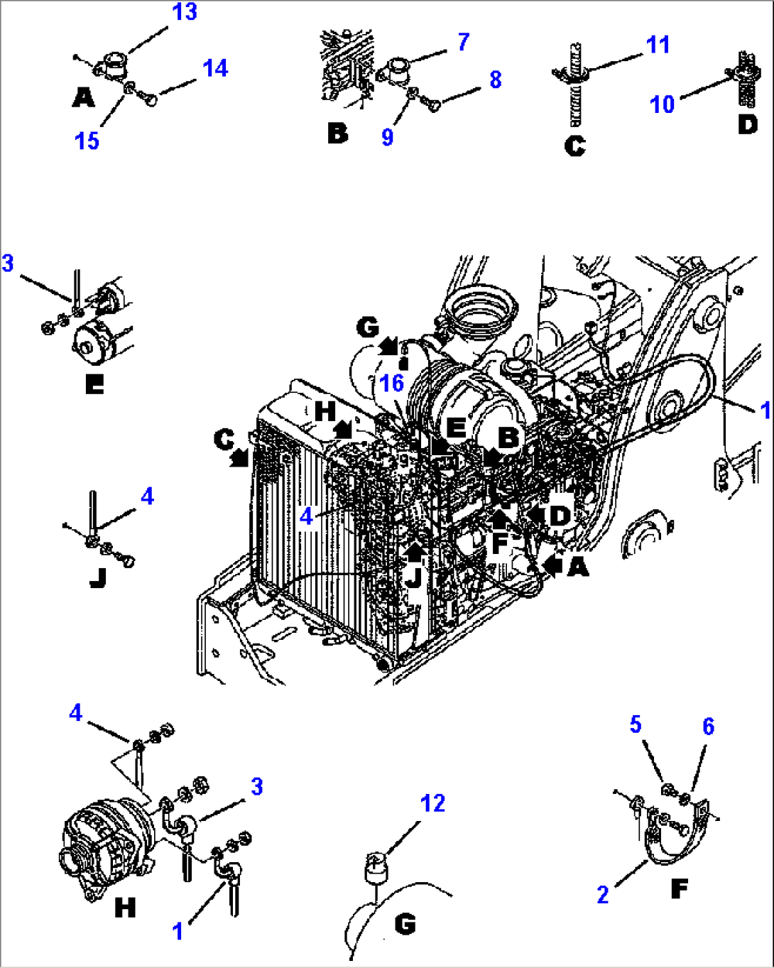 E1420-01A0 ENGINE WIRING (1/2)