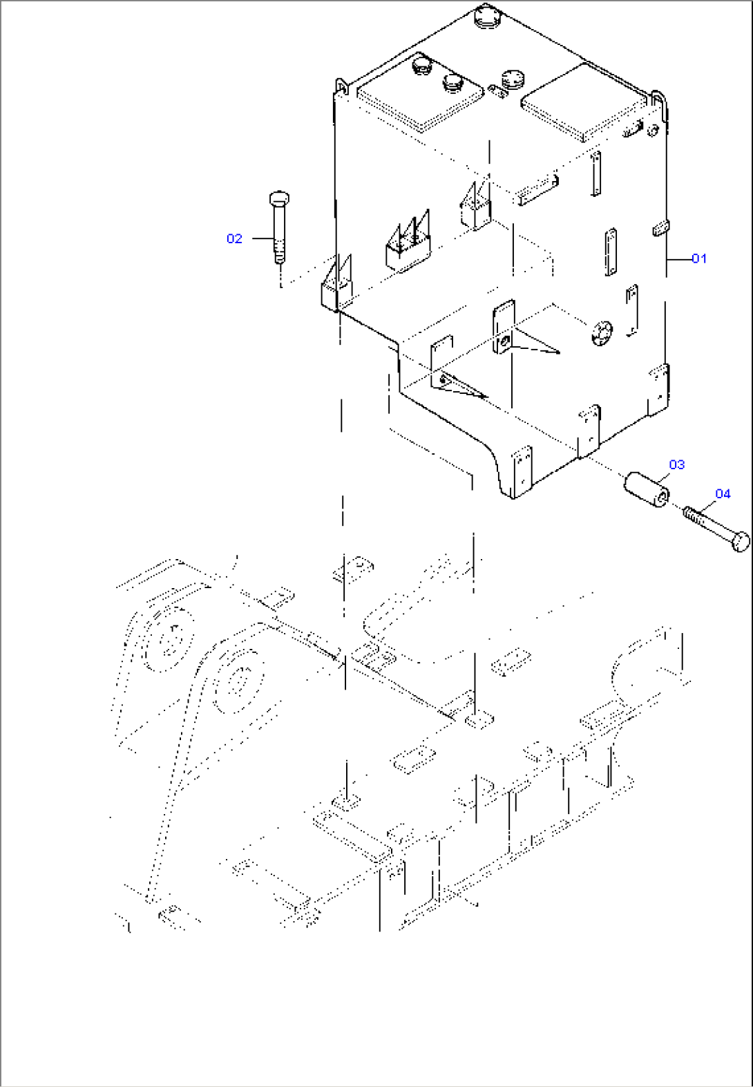 Mountings - Fuel Tank