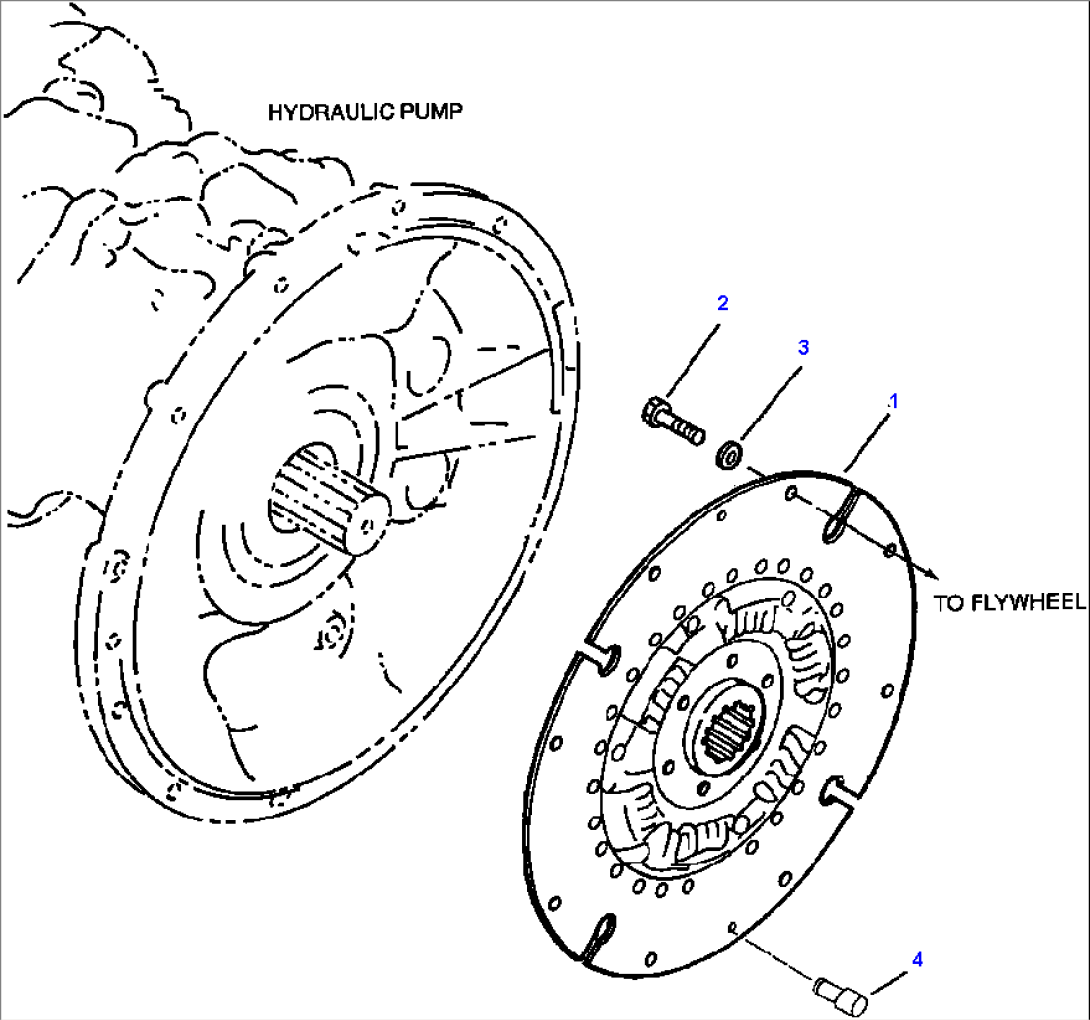 FIG. B0600-01A0 ENGINE VIBRATION DAMPER