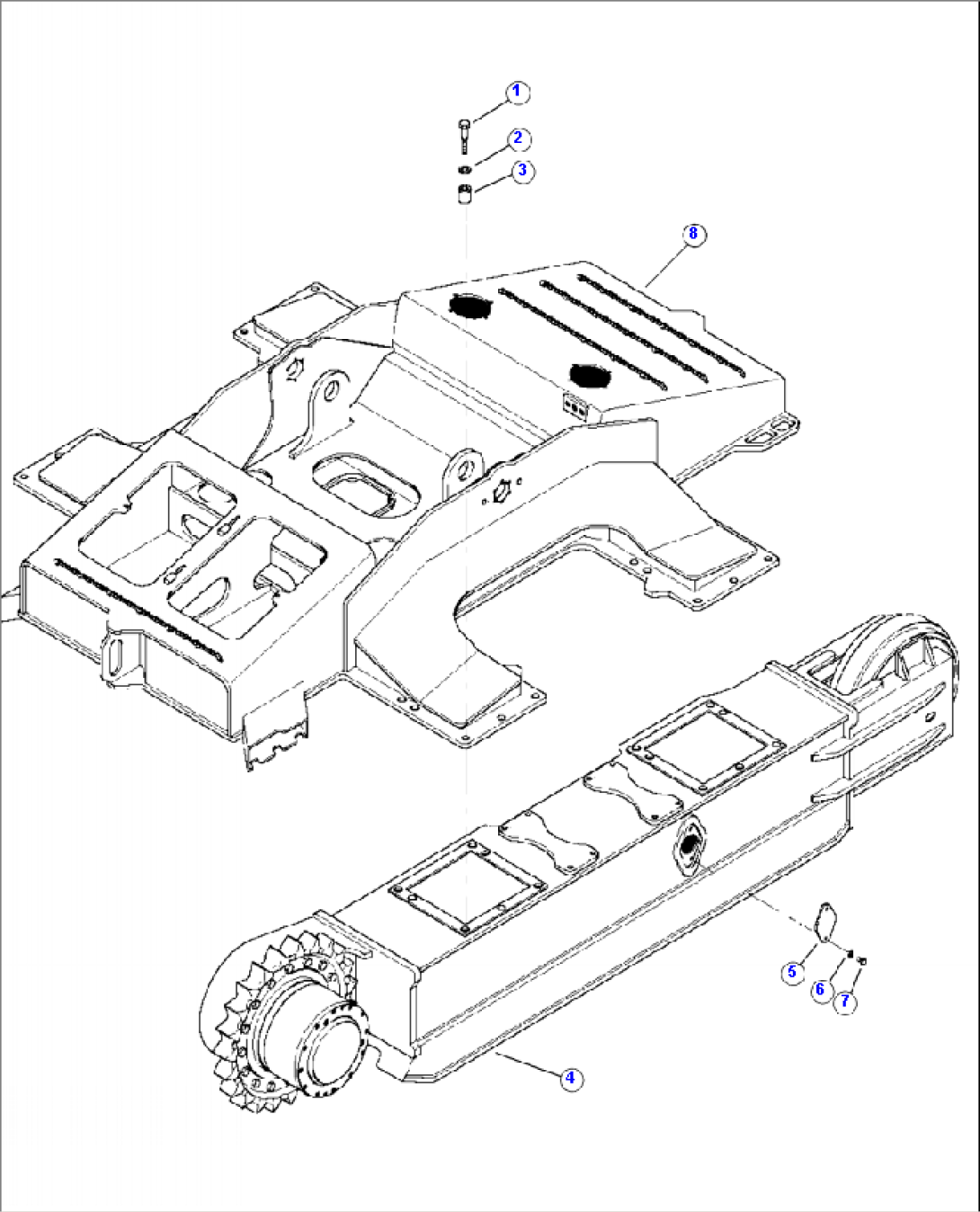 R2100-01A0 TRACK FRAME