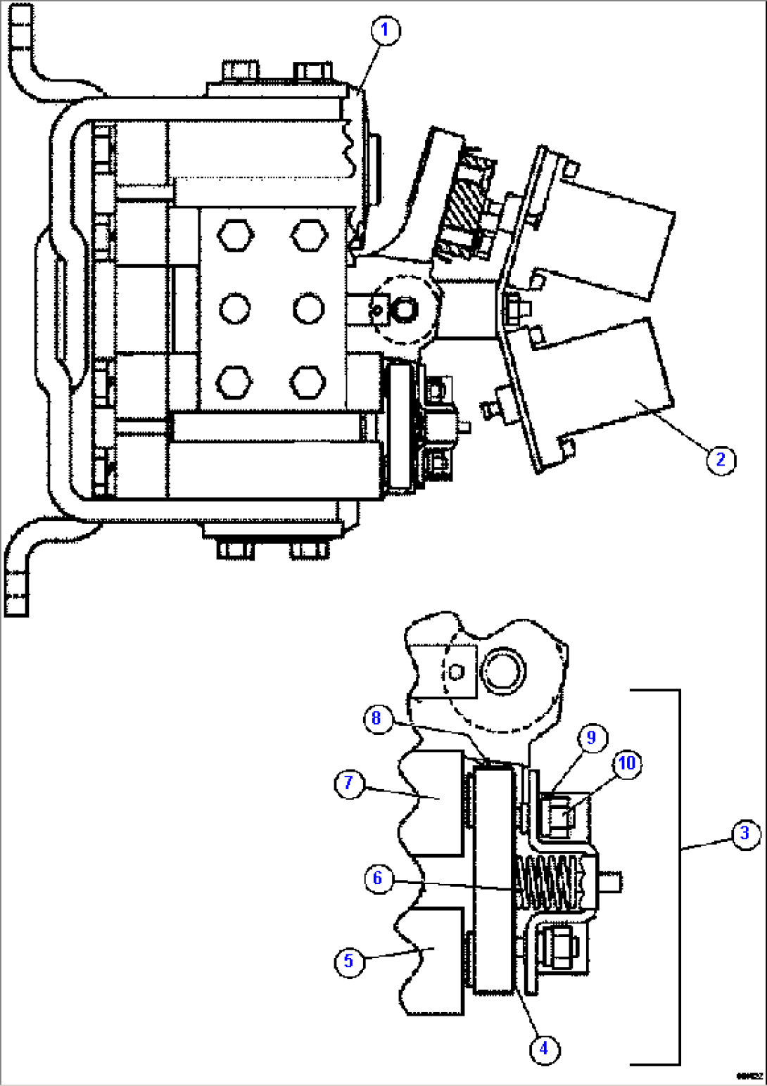REVERSER ASSEMBLY (AIR LESS) PB9229
