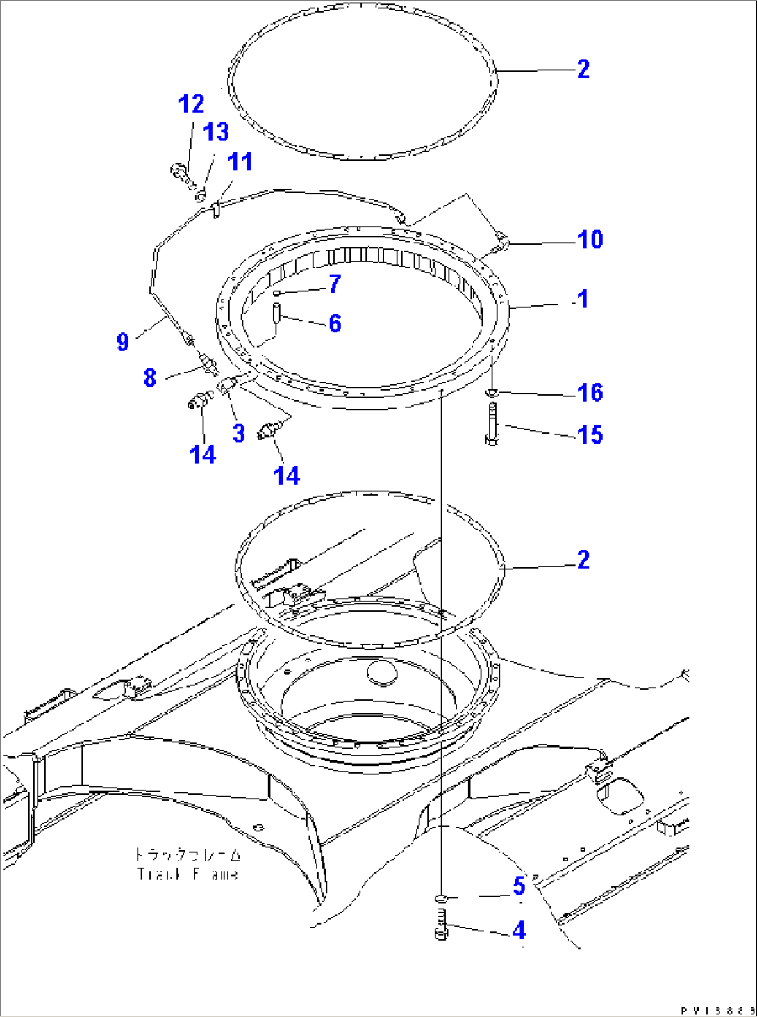 SWING CIRCLE (CONCENTRATED GREASING)