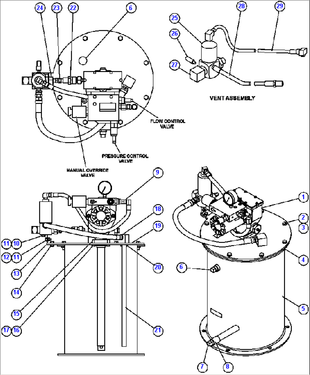 LUBE PUMP/CONTAINER ASSEMBLY (PC2373)