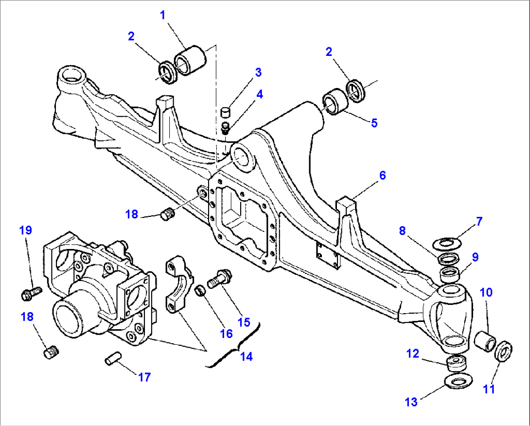 FRONT AXLE (1/6)