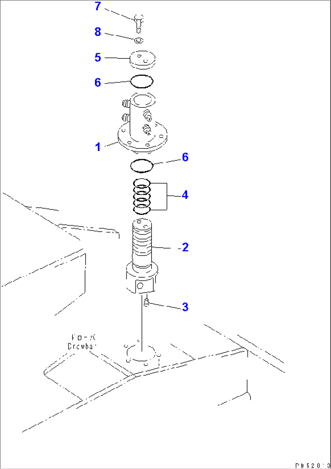 SWIVEL JOINT (FOR POWER TILT)(#6001-6500)