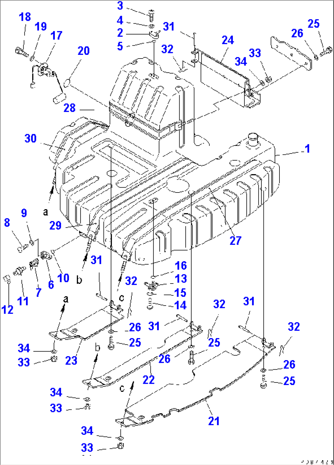 FUEL TANK(#10001-10021)