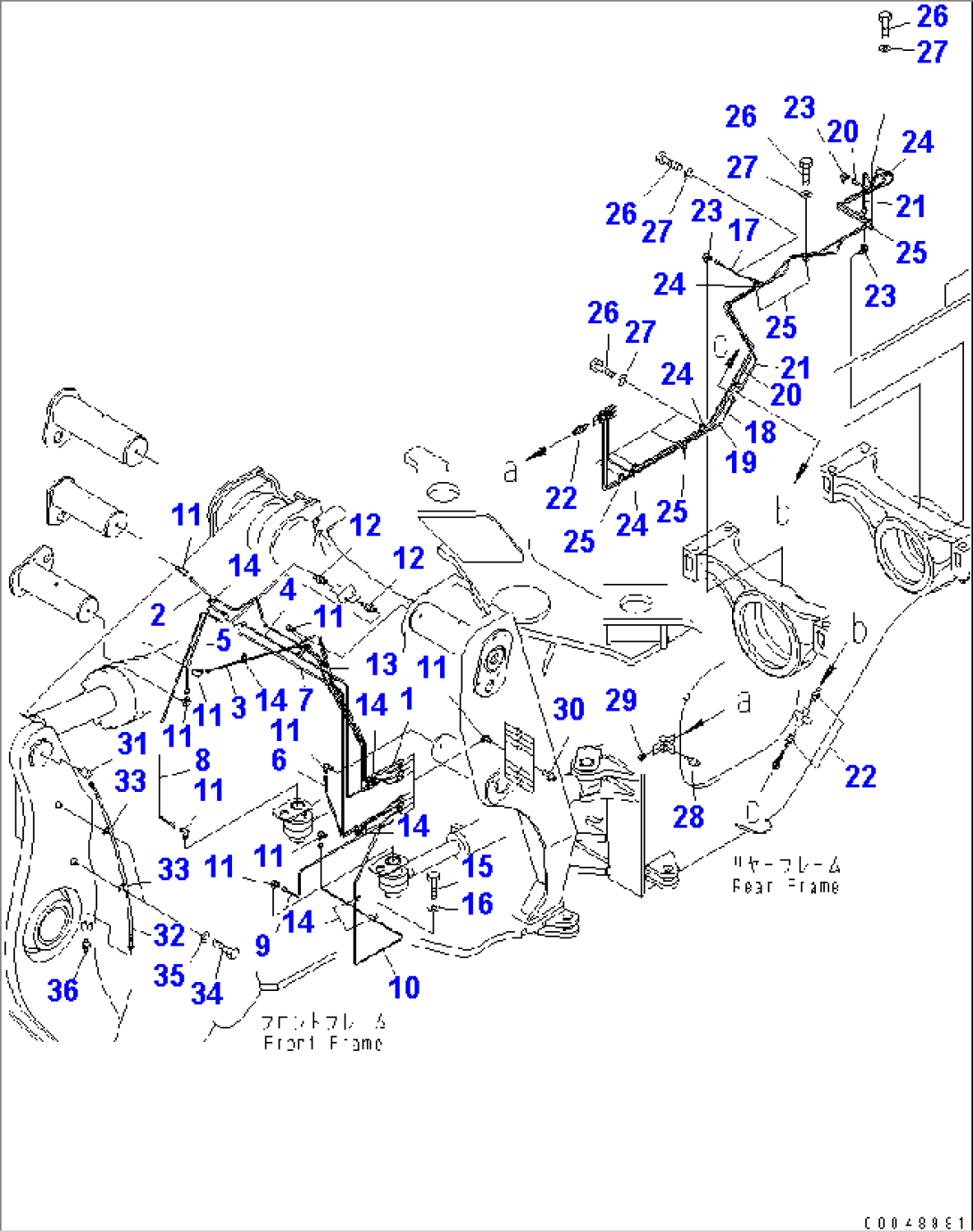 REMOTE GREASE TUBE(#55001-)