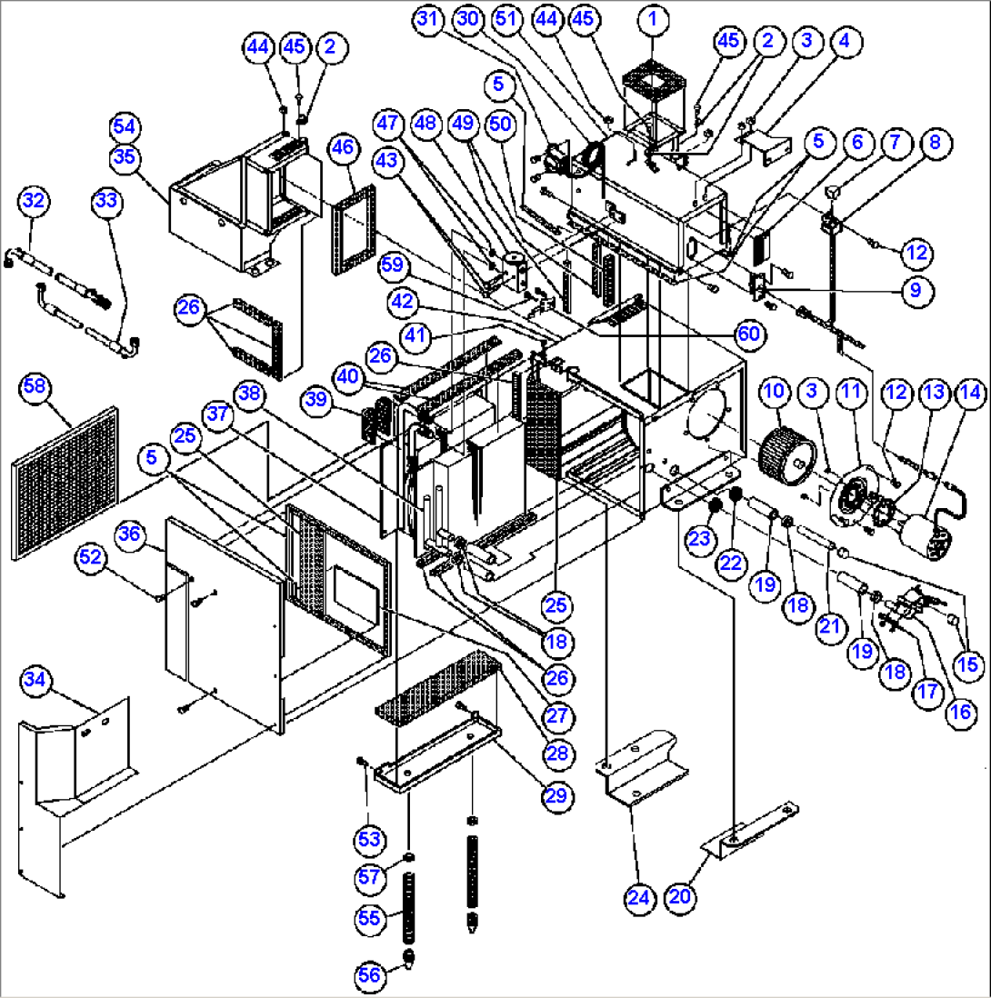 HEATER/AIR CONDITIONER ASSM (PC1187)