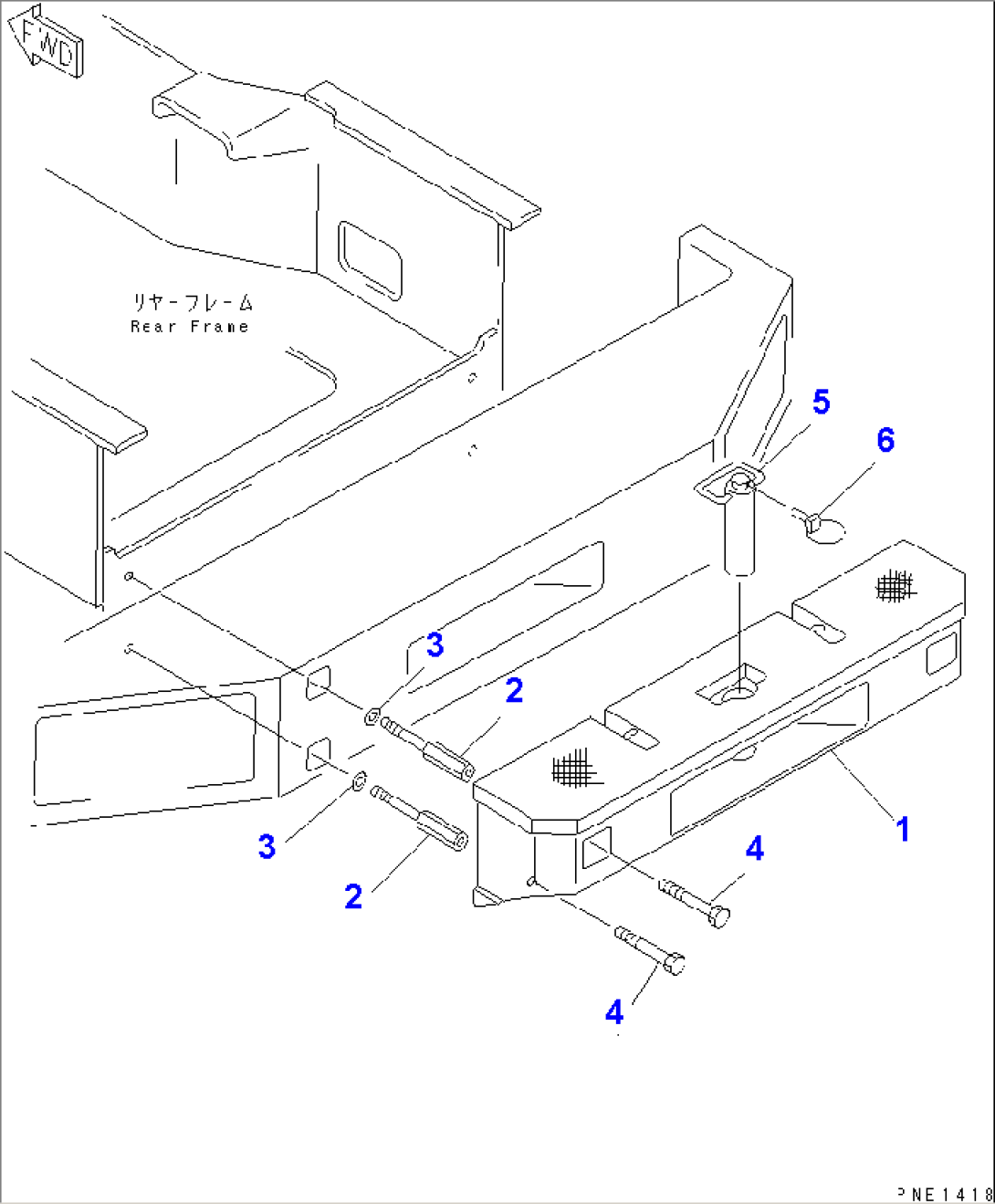 ADDITIONAL COUNTER WEIGHT (FOR HIGH LIFT)