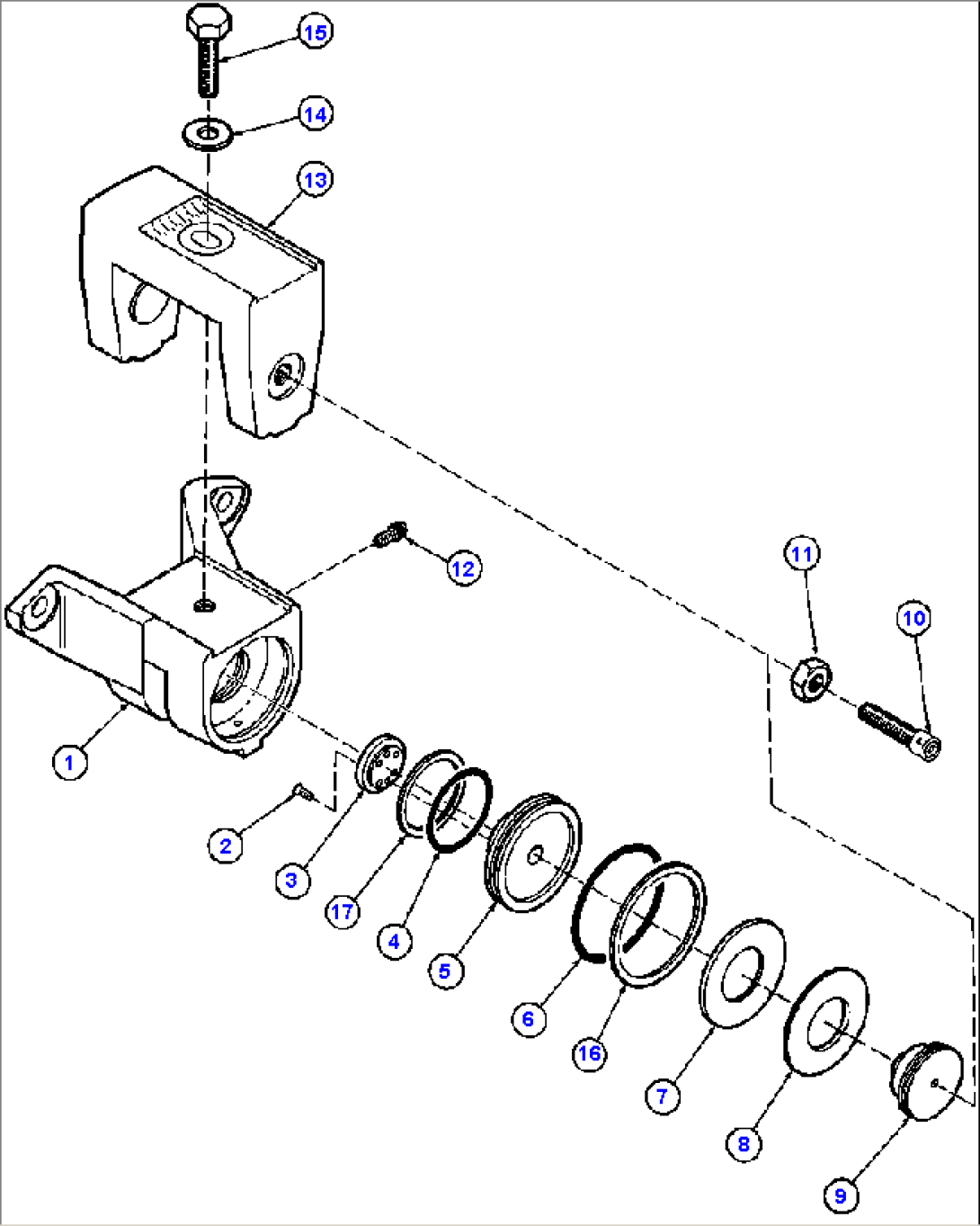 PARKING BRAKE ASSEMBLY (PB8995)