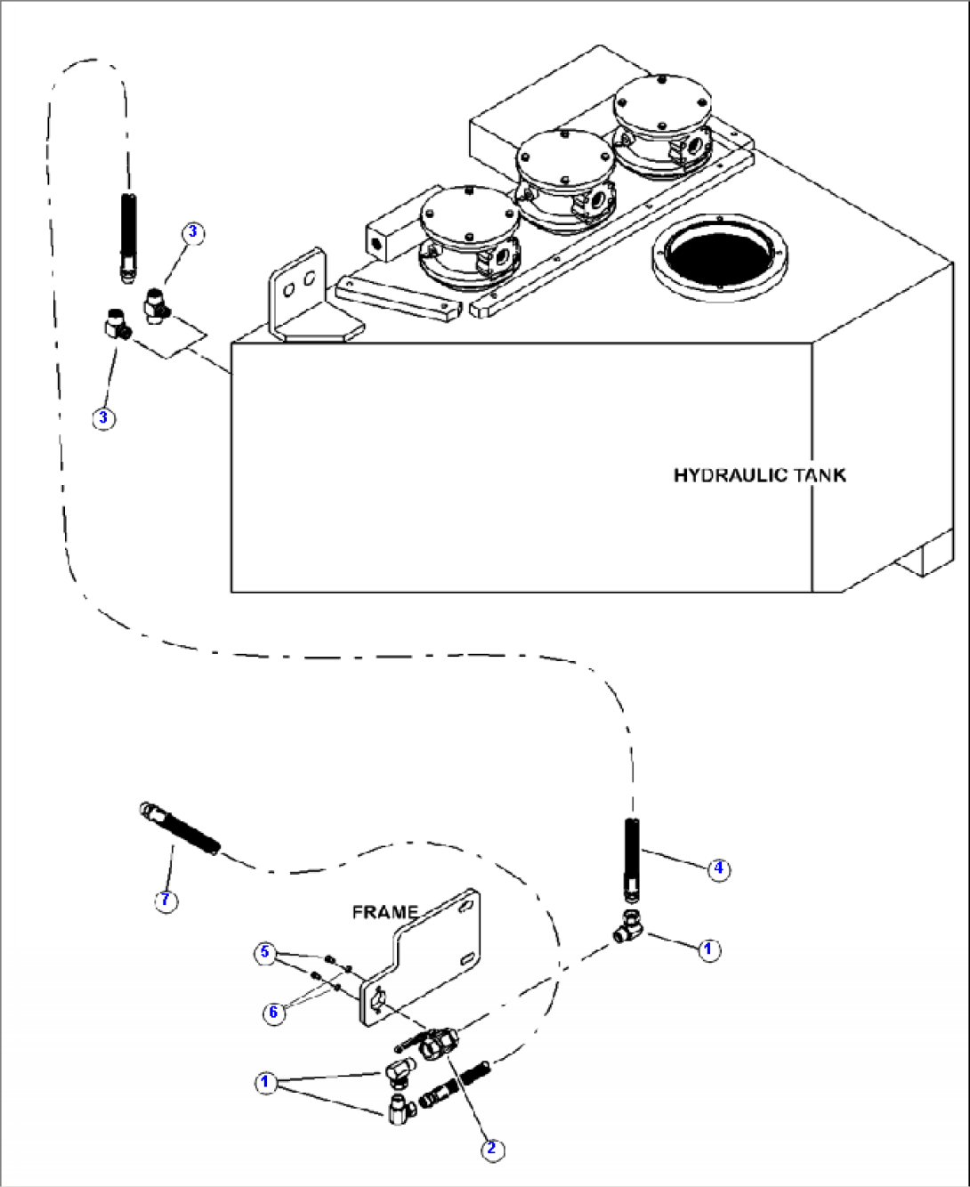 H0100-01A0 HYDRAULIC TANK PRESSURE BLEED-OFF VALVE