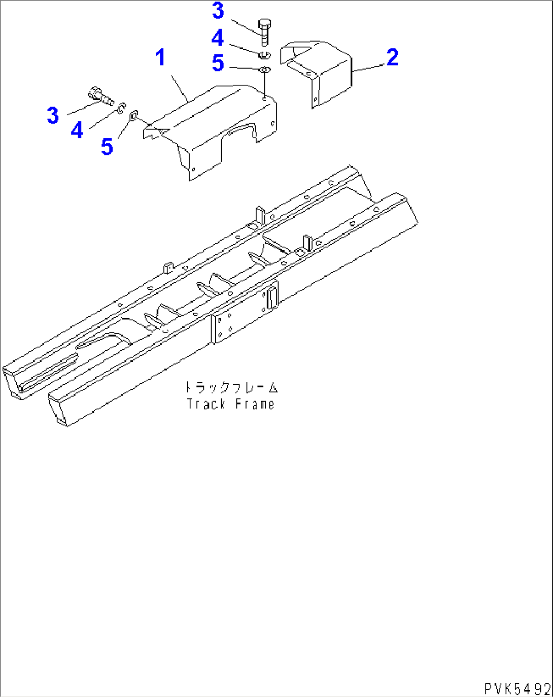 TRACK FRAME COVER (CLOSENESS) (SHIP