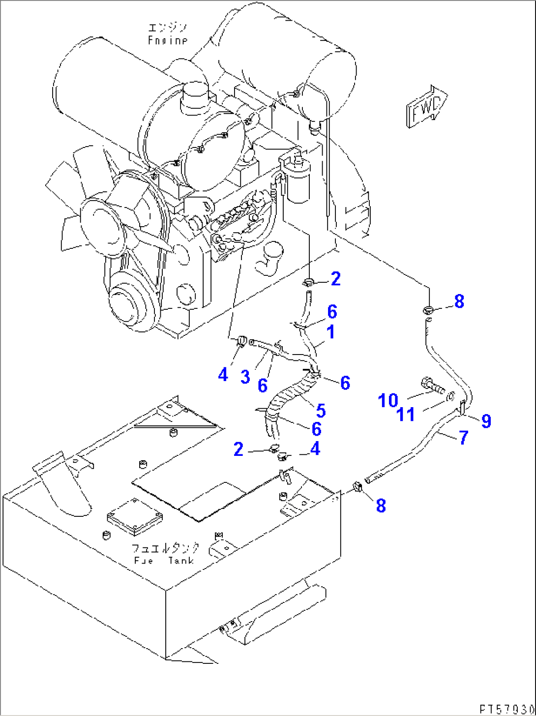 FUEL PIPING