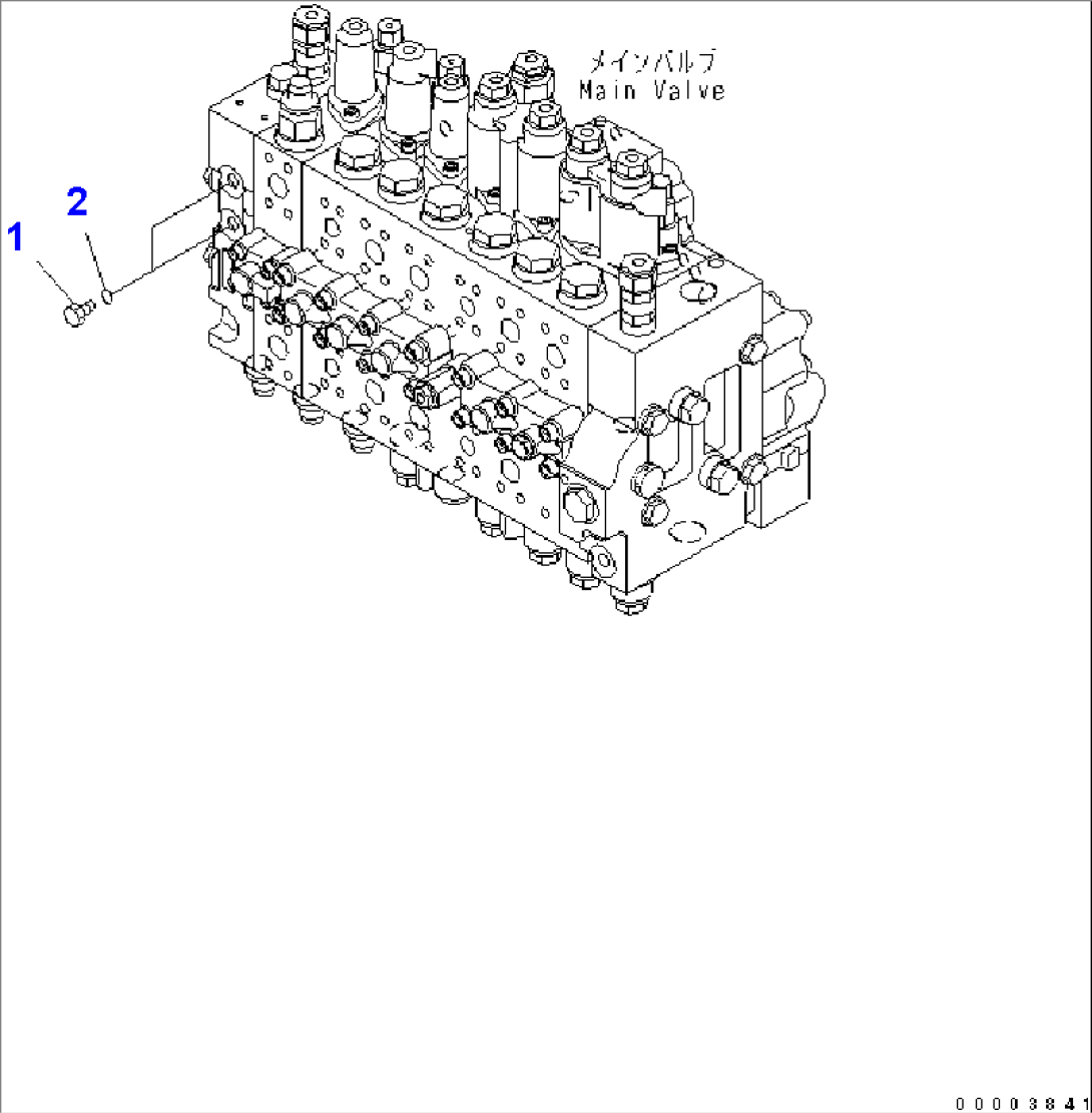 ATTACHMENT LESS (REVOLVING FRAME SIDE) (FOR 1-PIECE BOOM)