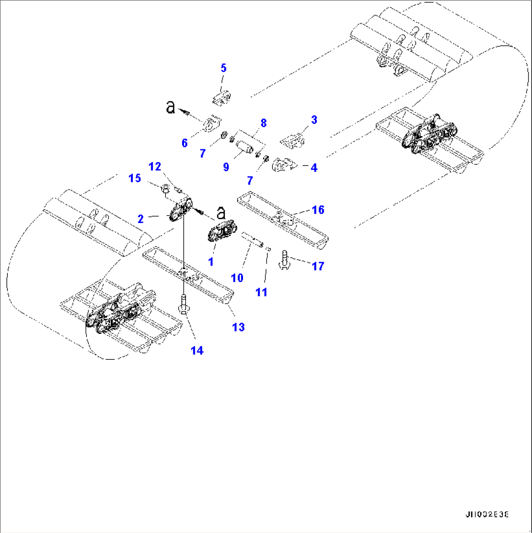 Track Shoe Assembly (#80001-)