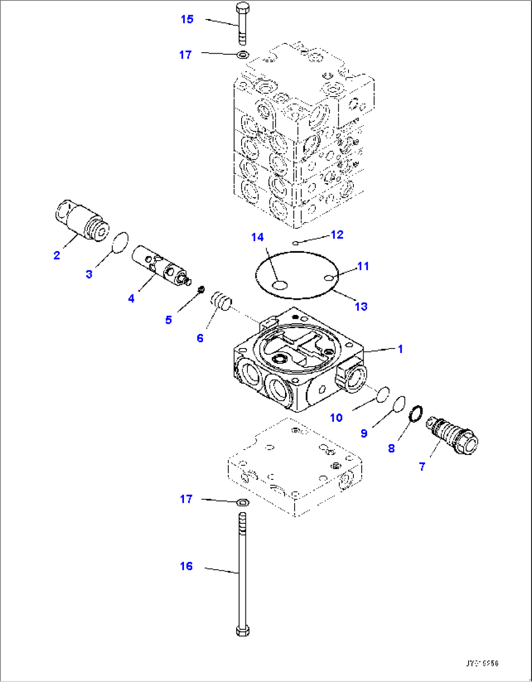 Control Valve, 4-Valve (7/9) (#85001-)