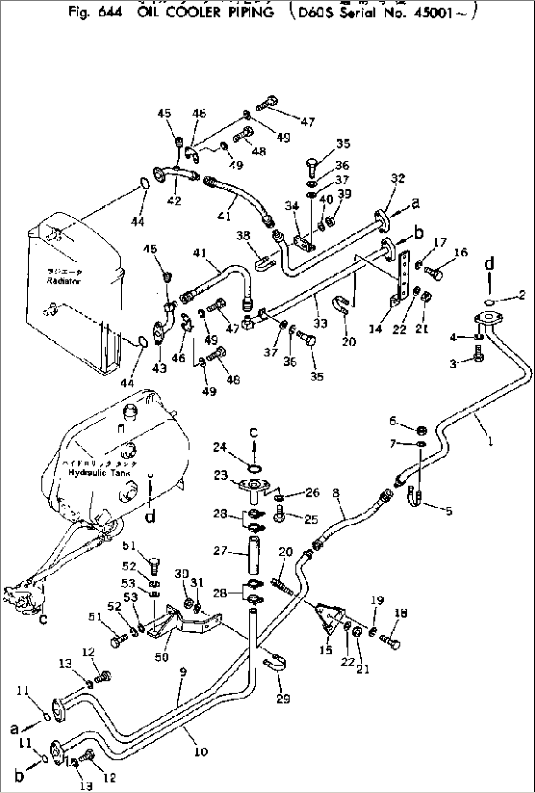 OIL COOLER PIPING