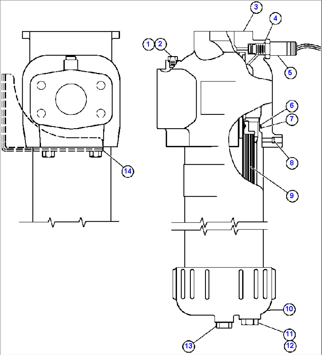 HI-PRESSURE FILTER ASSEMBLY (PB9715)