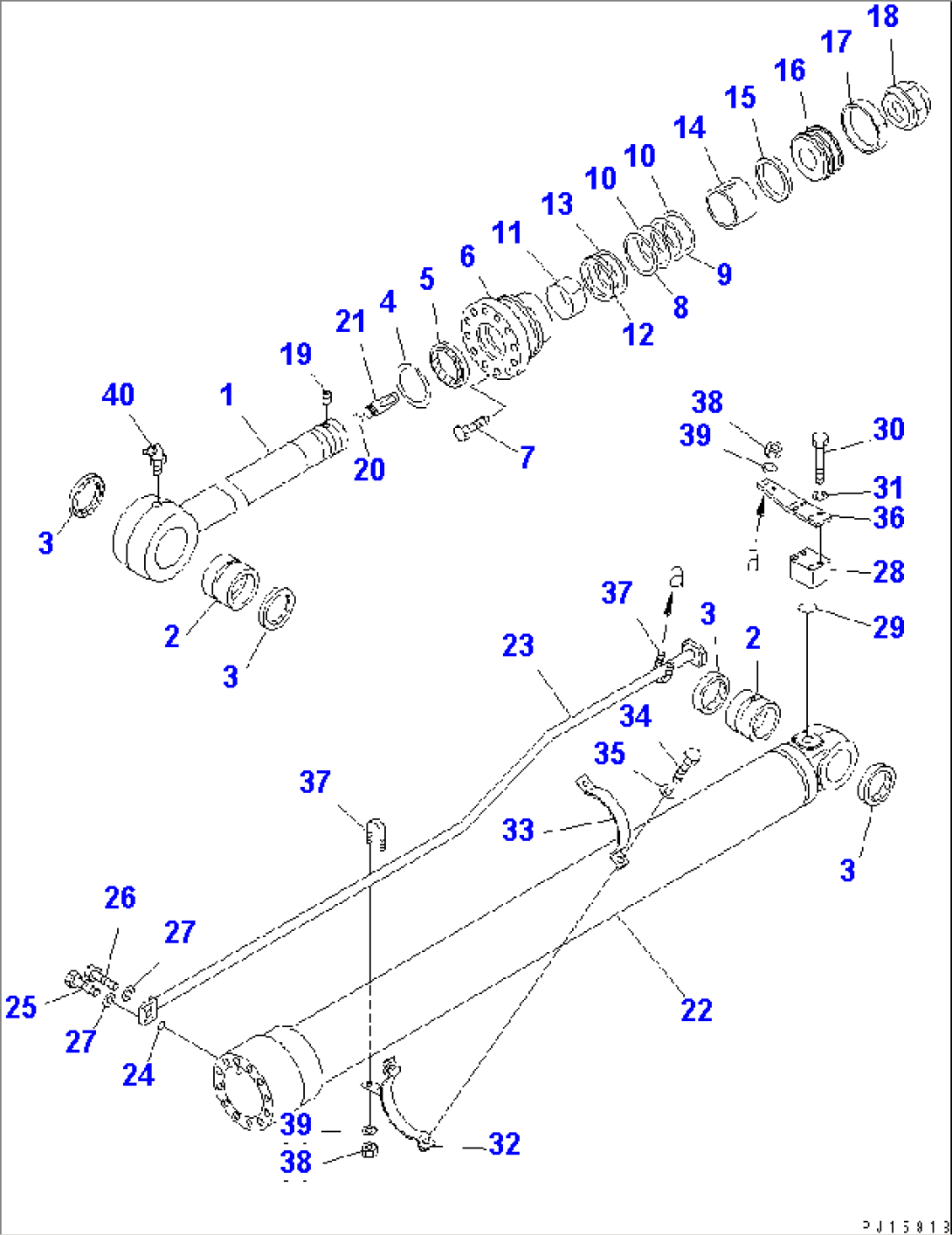 ARM CYLINDER(#10035-)