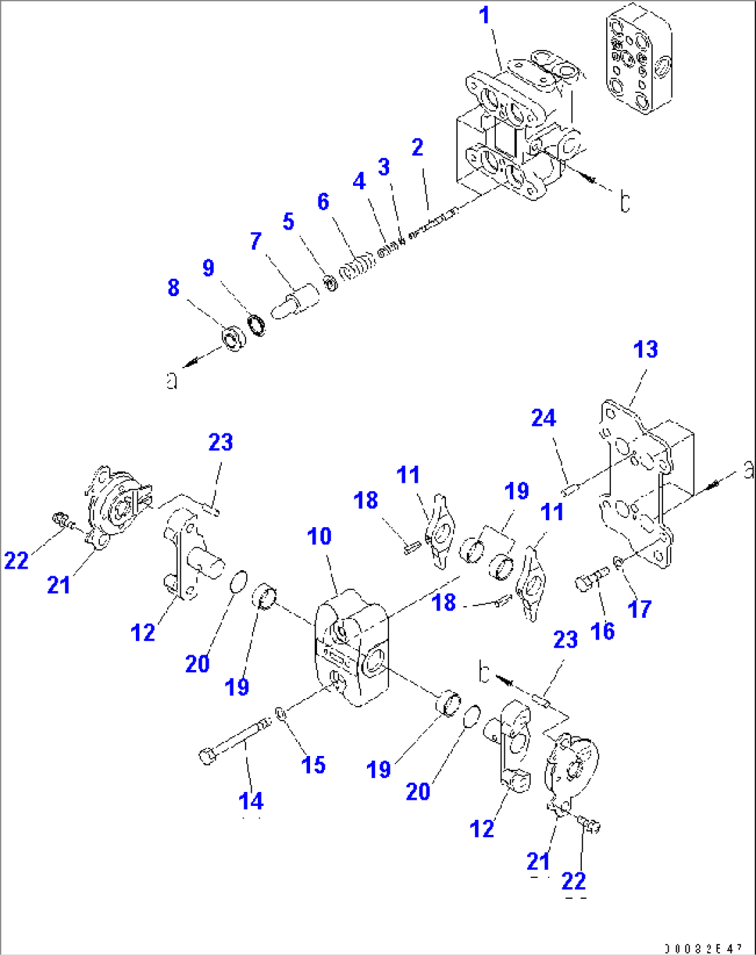 PPC VALVE (FOR TRAVEL) (1/2)