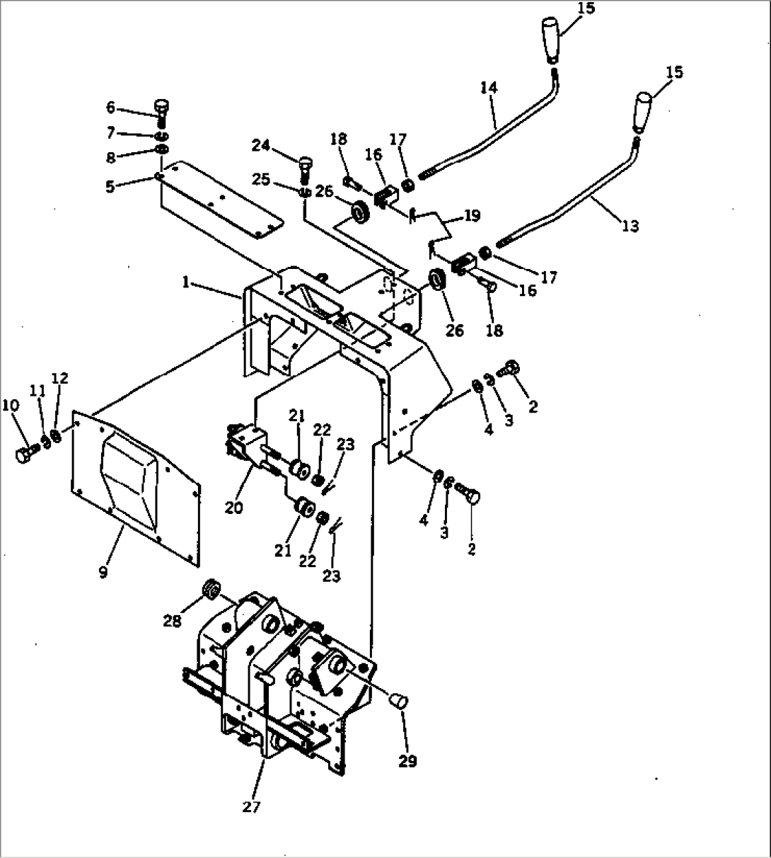 STEERING CONTROL LEVER
