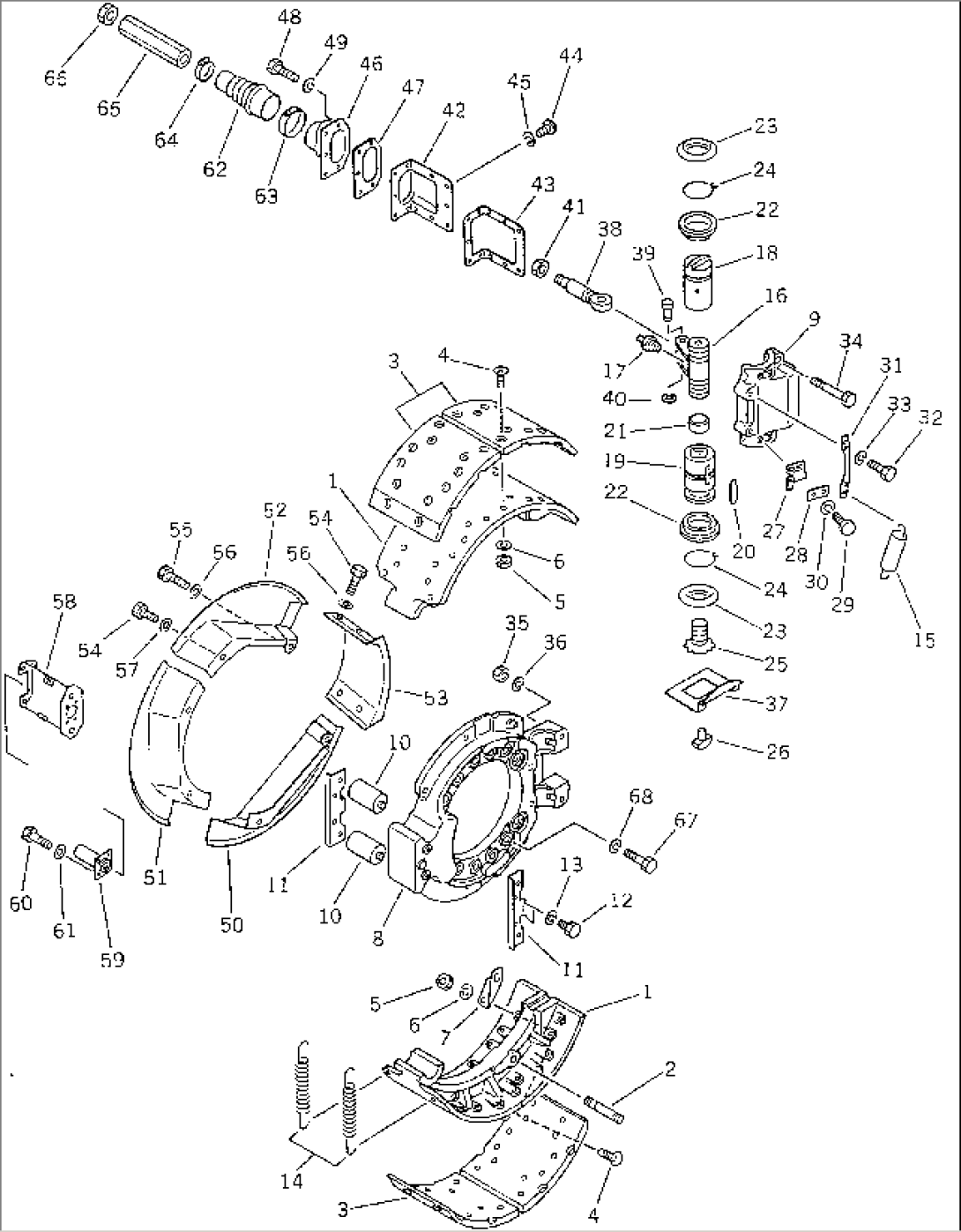FRONT BRAKE (FOR DRUM TYPE)