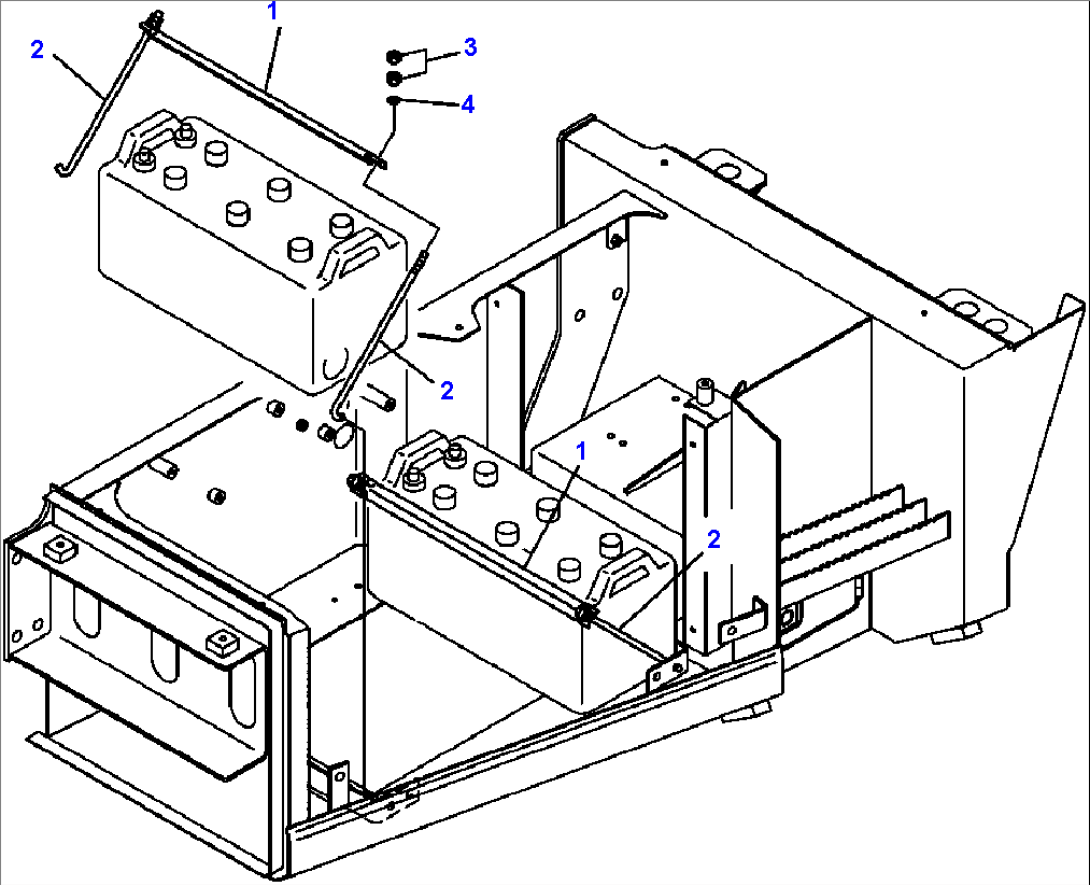 E0150-03A0 BATTERY MOUNTING