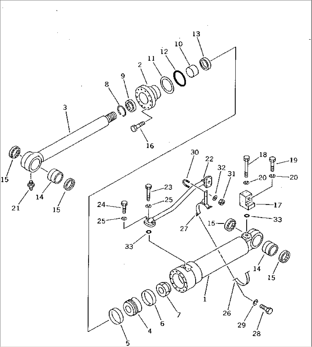 OUTRIGGER CYLINDER