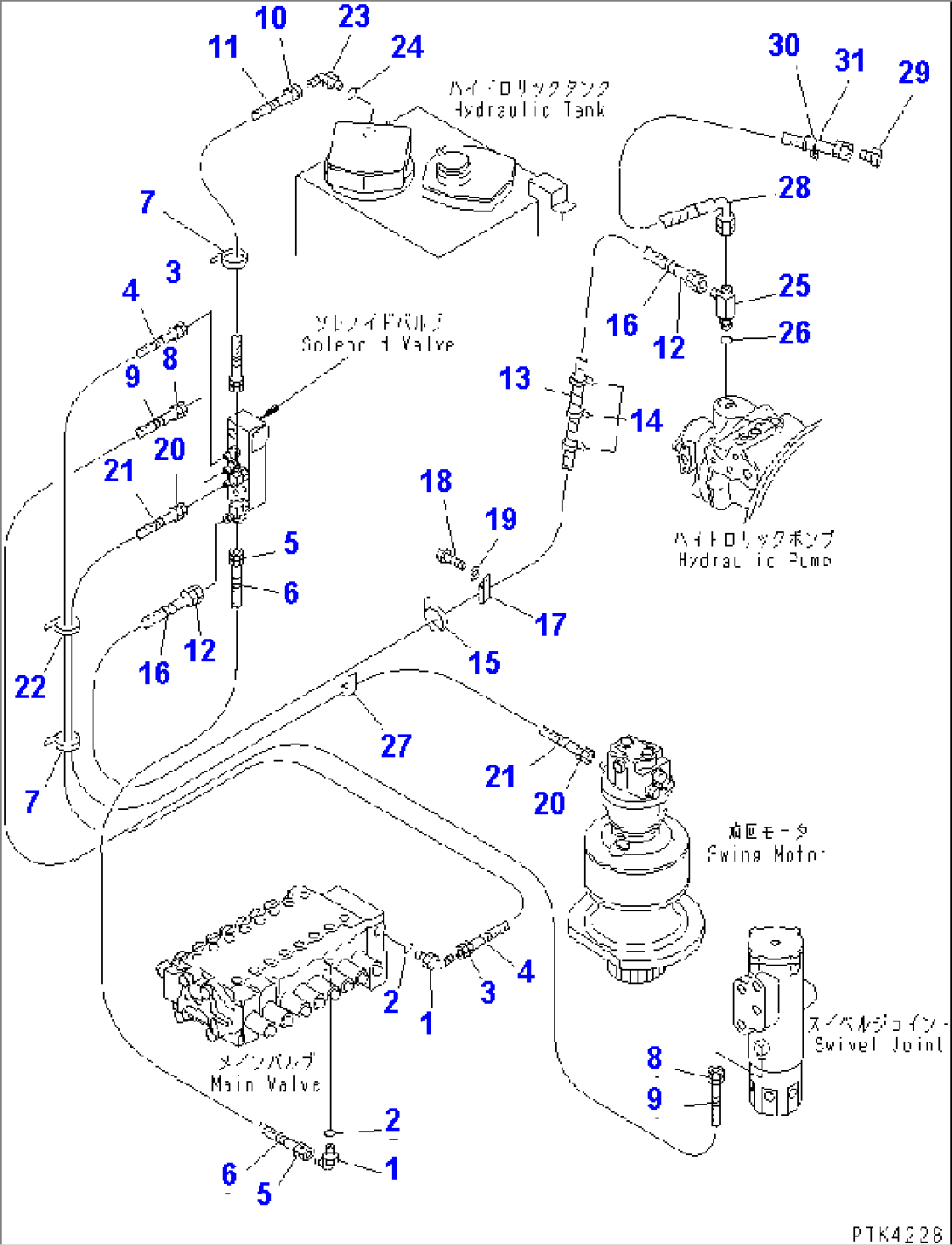 SOLENOID VALVE LINE (PIPING)