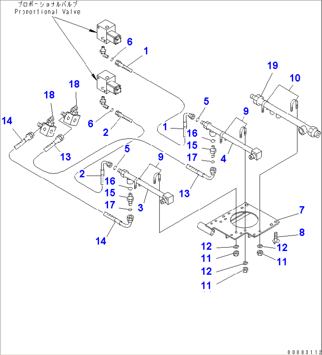 BRAKE PIPING (FRONT AND REAR ACCUMULATOR LINE)