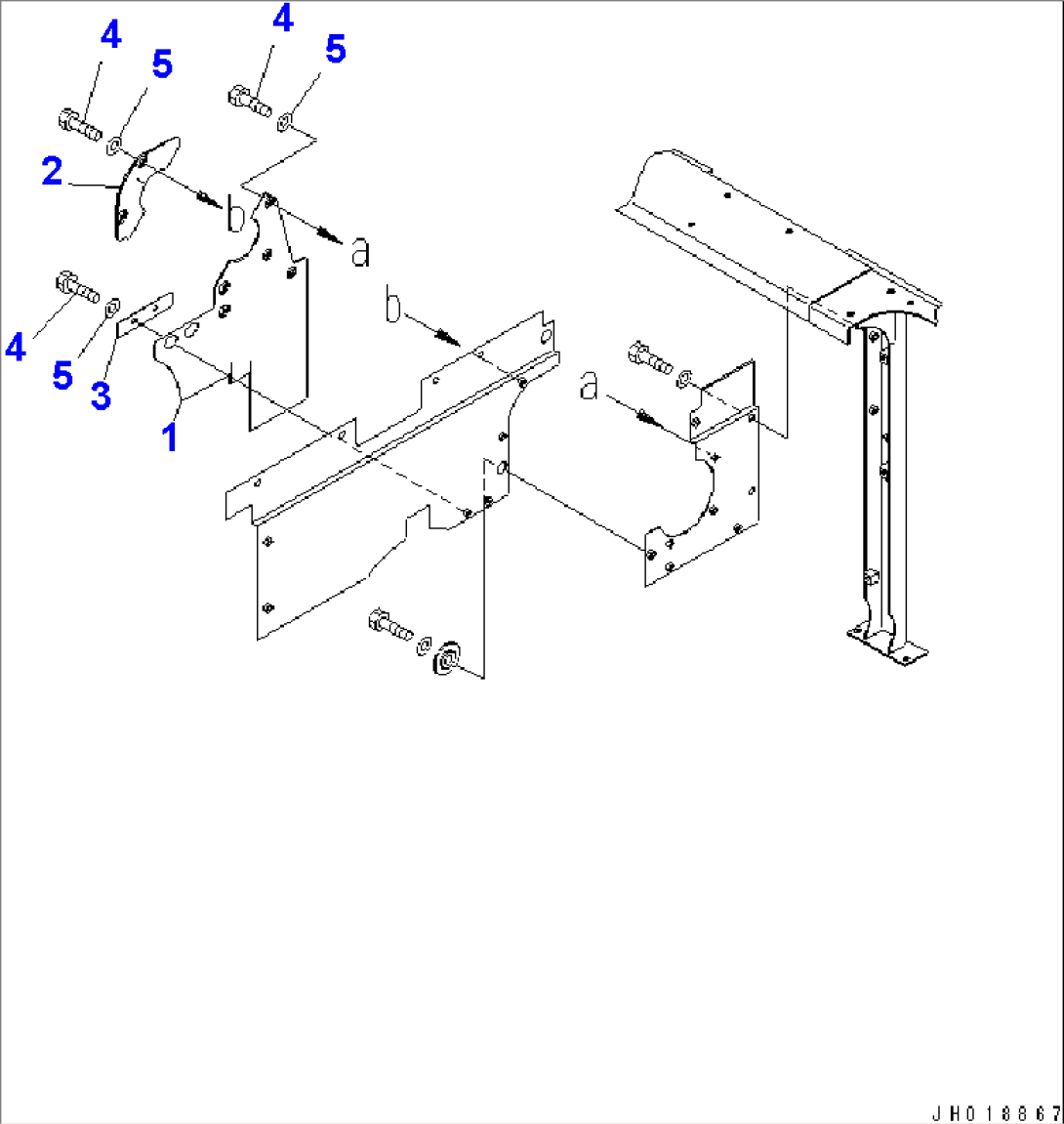 PARTITION (MACHINE CAB) (COVER)(#20189-)
