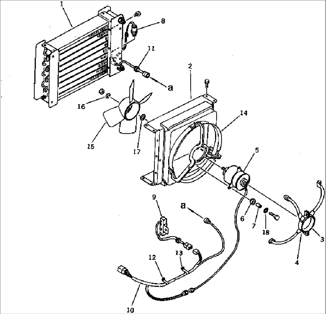 AIR CONDITIONER UNIT (DENSO) (4/4)(#10001-11341)