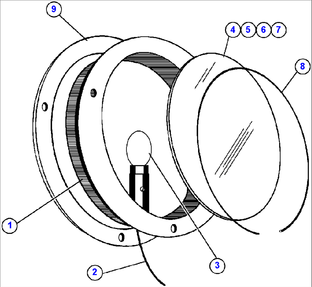 LIGHT ASSEMBLY (WEIGHING SYSTEM)