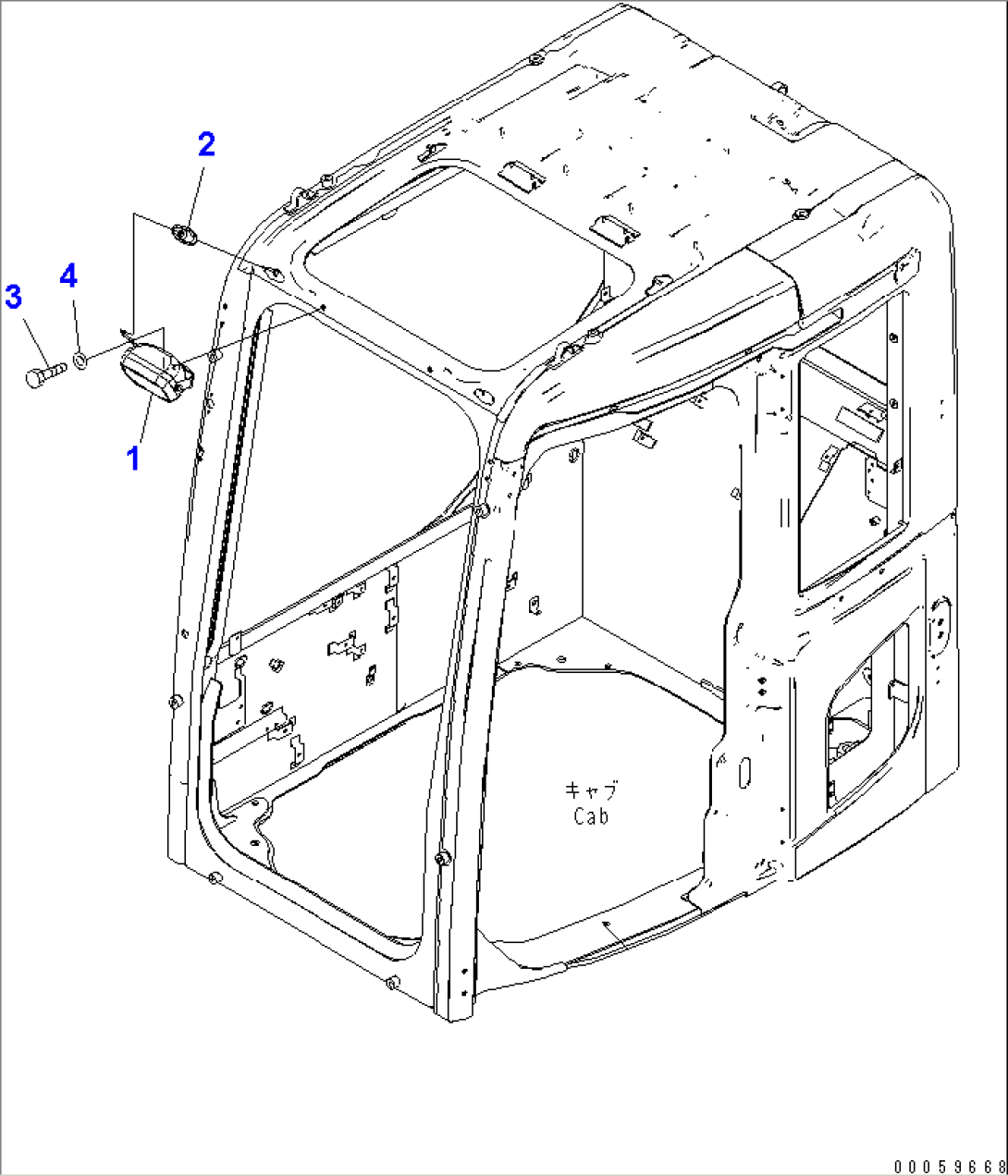 ADDITIONAL WORK LAMP(#20001-)