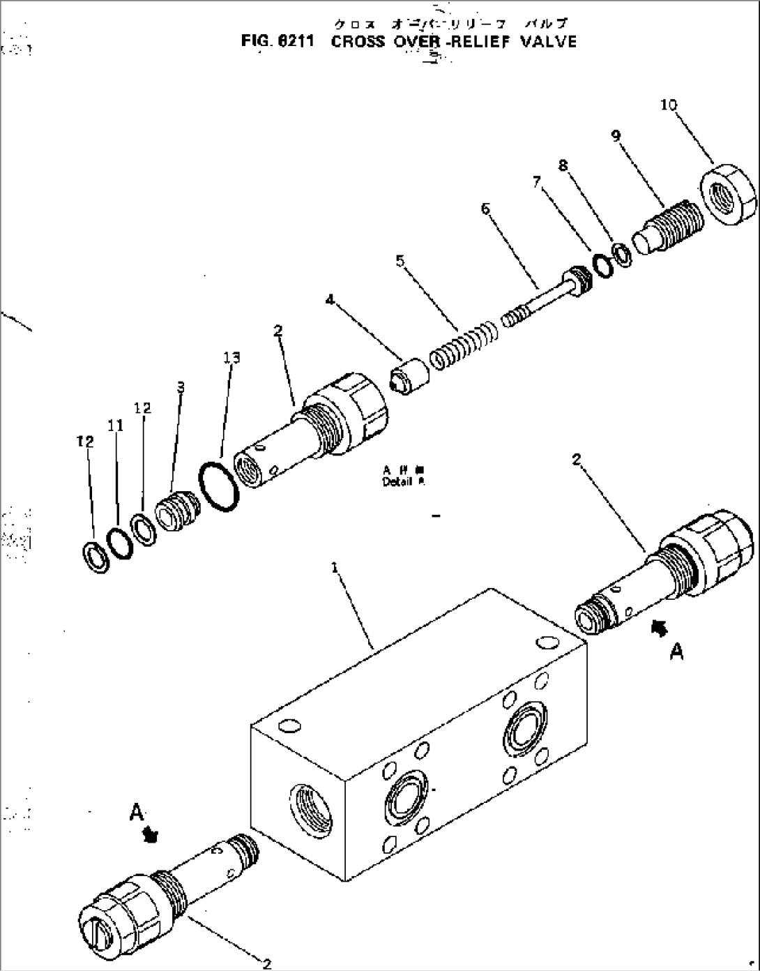 CROSS OVER RELIEF VALVE