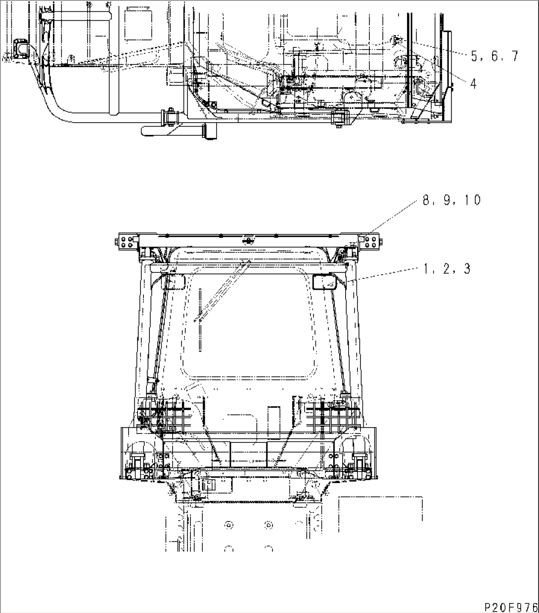 ADDITIONAL REAR LAMP (FOR CIS)(#1168-)